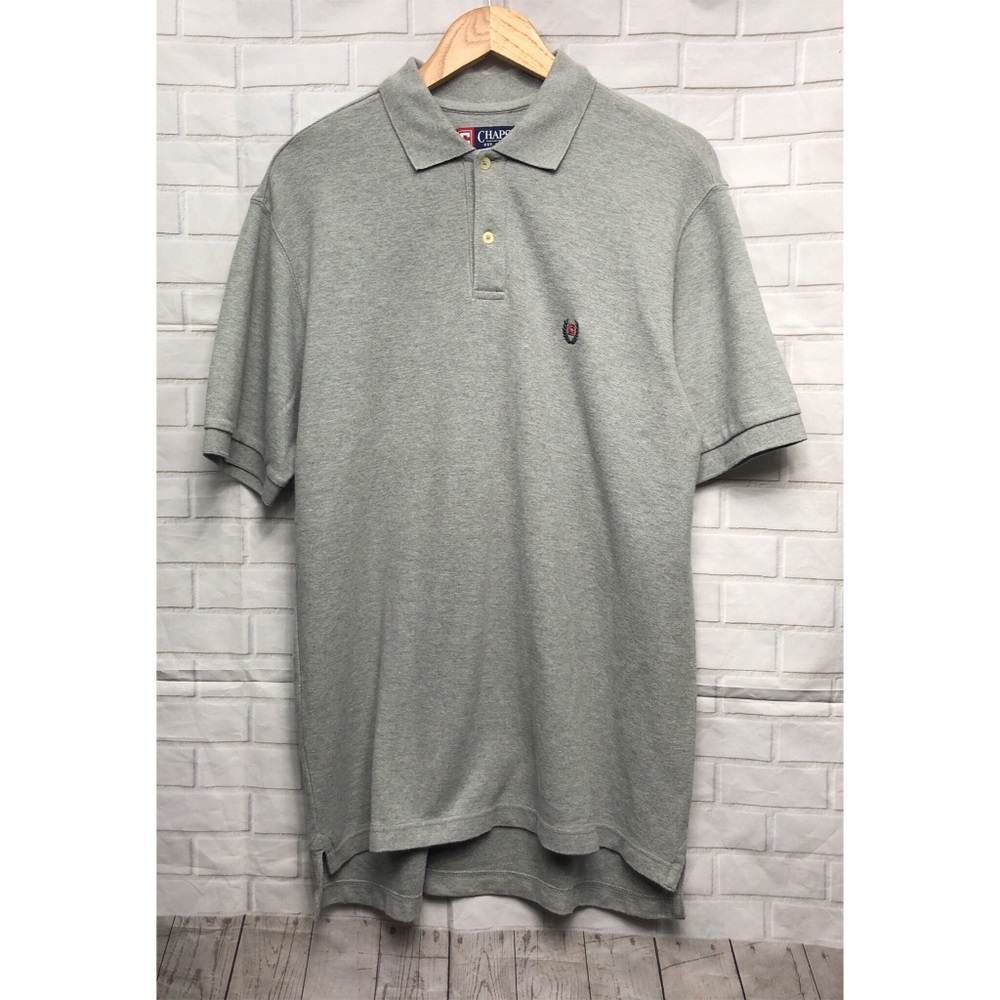 CHAPS Gray Polo Shirt
